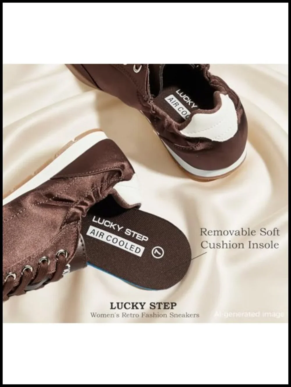 Retro Fashion Sneakers - Ballet Casual Lightweight Walking Shoes - Non Slip